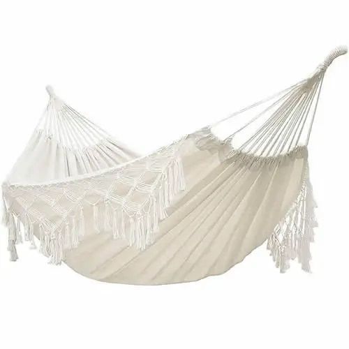 Hamac En Macramé Brésilien,Grande Chaise À Pampilles,Filet De Balançoire,Intérieur/Extérieur,300kg Maximum