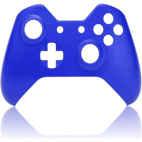 Coque Frontale Soft Touch Boîtier De Façade Remplacement Pour Manette Xbox One - Bleu