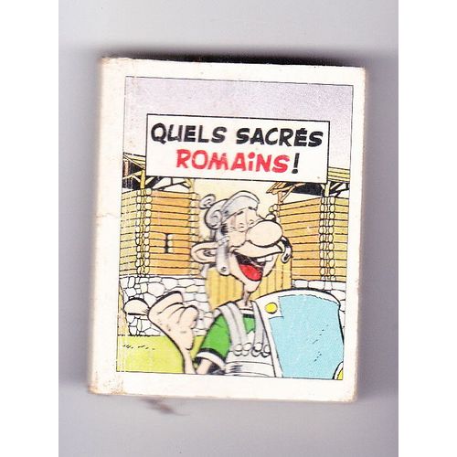 Astérix - Quels Sacrés Romains - Mini Livre Nutella