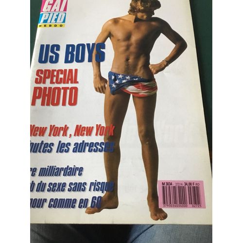 Gai Pied Hors Serie 272 Magazine Gay Spécial Photos Us Boys New York 
