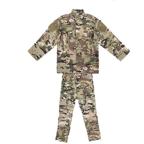 Ensemble Haut Et Pantalon De Camouflage Pour Enfants,Entraînement En Plein Air,Camping,Printemps,Uniforme D'équipement Cs Airsoft,Ensemble Chemise Et Pantalon