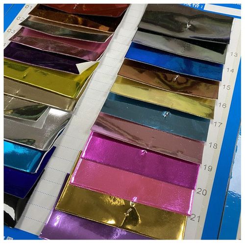 Noir Pvc Métal Brillant Miroir Pu Laser Magique Cuir Verni Tissu Fibre De Carbone Canapé Sac Espace Cuir Artificiel, Violet, 40*40cm