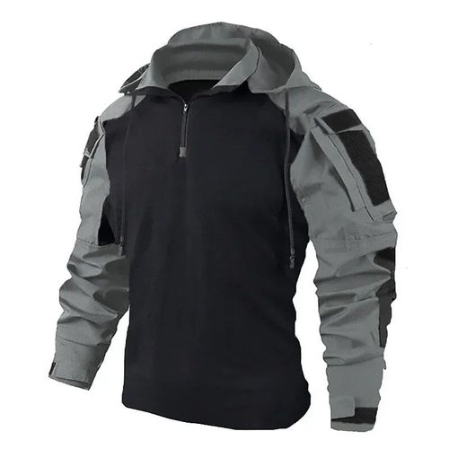 Chemise Élastique À Manches Longues Pour Hommes,Chemise Softair Dulshirts,Vêtements De Surdose,Coton,Randonnée,Saut,Escalade,Camsolomon