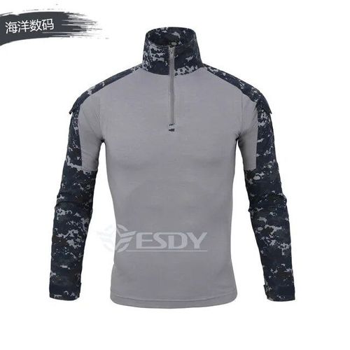 Chemises De Camouflage Pour Hommes 5xl,Chemises S Tactiques En Forme De Grenouille À Séchage Rapide,Respirantes,Résistantes À L'usure,Pour L'entraînement,La Chasse Et La Pêche