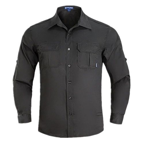Camsolomon-Chemise À Manches Longues À Séchage Rapide Pour Hommes,Vêtements D'entraînement En Plein Air,Vêtements De Sport S,Chemise D'été,Fan De L'armée,Taille Y,Grande Taille