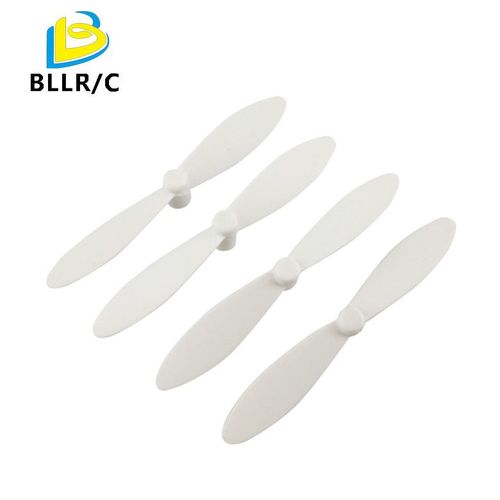 Convient Aux Accessoires H8mini Mini Télécommande Quadrirotor Pale De Vent Hélice Télécommande Pale D'avion Pale De Vent Blanche-Nokksackk
