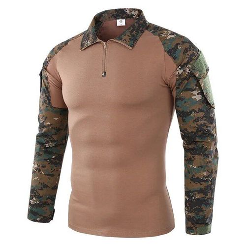 Chemises De Camouflage Pour Hommes 5xl,Chemises S Tactiques En Forme De Grenouille À Séchage Rapide,Respirantes,Résistantes À L'usure,Pour L'entraînement,La Chasse Et La Pêche