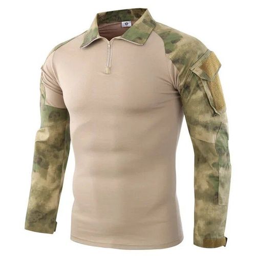 Chemises De Camouflage Pour Hommes 5xl,Chemises S Tactiques En Forme De Grenouille À Séchage Rapide,Respirantes,Résistantes À L'usure,Pour L'entraînement,La Chasse Et La Pêche