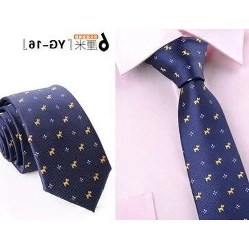 Cravate En Soie Pour Hommes,6cm,Jacquard,Tissé,Classique,Motif Floral,À La Mode
