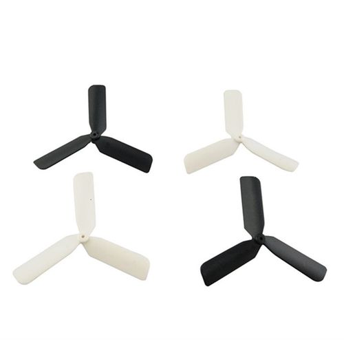 Convient Aux Accessoires Bll Harbson X4 H107l/C/D Accessoires D'avion A Quatre Axes 720 Pales D'hélice Noir Et Blanc Moteur-Nokksackk