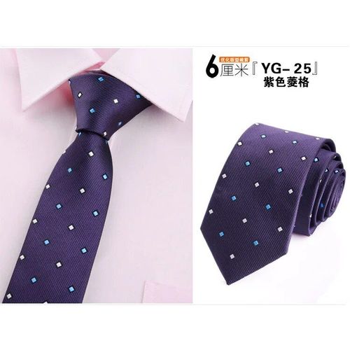 Cravate En Soie Pour Hommes,6cm,Jacquard,Tissé,Classique,Motif Floral,À La Mode