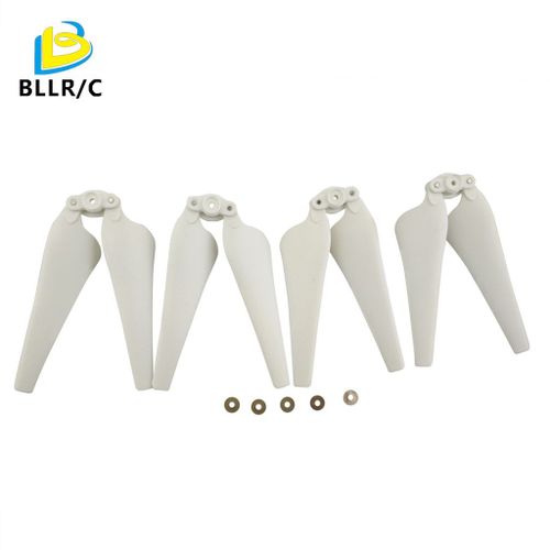 Convient Pour Sima X8c X8g X8hw X8hg Accessoires D'hélice D'avion A Quatre Axes Drone Pliant Pale De Vent Blanc-Nokksackk