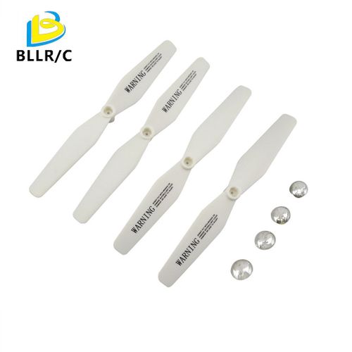 Convient Pour Xs809 Xs809hw 8807w Pliant Quadcopter Accessoires Wind Blade Drone Hélice Blanc-Nokksackk