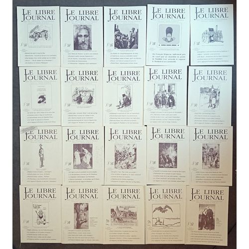 Serge De Beketch Libre Journal De La France Courtoise N° 233 À 272 40 Numéros