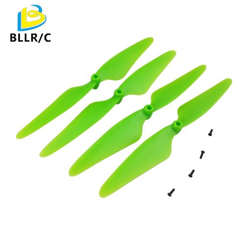 Convient Pour Hubson X4 H502s H502e Accessoires Quadrirotor Pales De Drone A Hélice Verte-Nokksackk