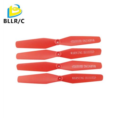 Convient Aux Accessoires Bllrc Sima X5uw X5uc Accessoires D'avion Télécommandés A Quatre Axes Hélice A Aubes Lame De Vent Rouge-Nokksackk
