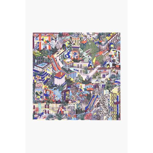 Foulard Imprimé Magnifique Et Exquis,Nouvelle Mode,Mouchoir 100*100