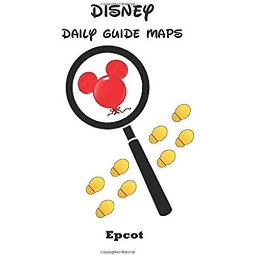 Disney Daily Guide Maps - Epcot