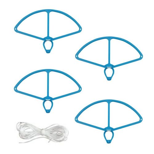 Applicable A Bll Phantom4 Anneau Anti-Collision A Dégagement Rapide Housse De Protection Anti-Collision Dji Phantom 4 Accessoires Deuxieme Anneau De Protection De Démontage Bleu-Nokksackk