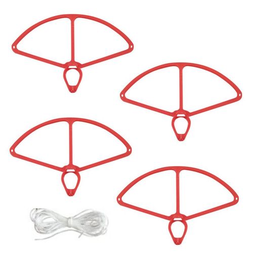 Convient Aux Accessoires Bll Dji Phantom4 Bague Anti-Collision A Dégagement Rapide Housse De Protection Anti-Collision Accessoires Housse De Protection Rouge-Nokksackk