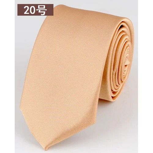 Cravate Jacquard Tissée Pour Hommes,Accessoire Mince,Couleur Unie Champagne Orange Rouge Violet Bleu,Cravate De Mariage