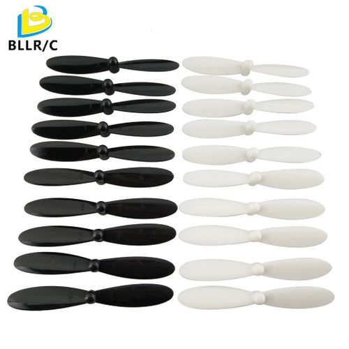 Convient Pour Harbson X4 H107l Pale De Vent H107c Hélice H107d Accessoires De Pale Noir Et Blanc 5 Ensembles-Nokksackk