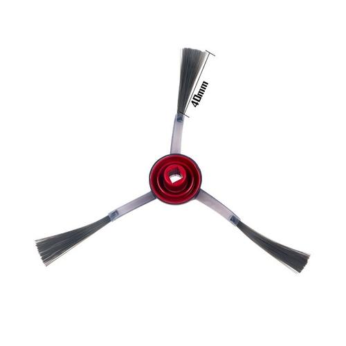 Convient pour le robot de balayage Cobos DN33 balayeuse intelligente domestique brosse latérale accessoires de brosse de plantation brosse de balayage, rouge
