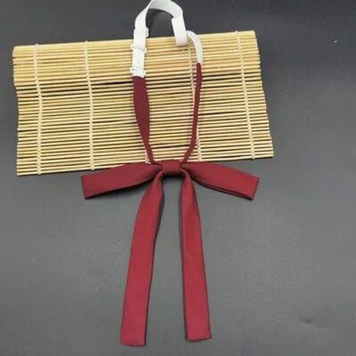 Noeud Papillon Rayé Rouge Pour Hommes,Cravate De Style Collège Japonais Paresseux,Vêtements De Cheminée Marron,600 Photos Strephotos
