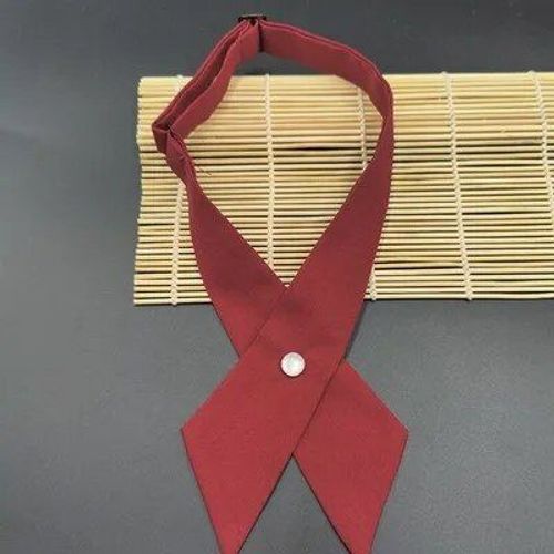 Noeud Papillon Rayé Rouge Pour Hommes,Cravate De Style Collège Japonais Paresseux,Vêtements De Cheminée Marron,600 Photos Strephotos