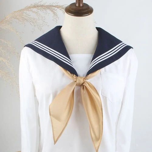 Petit N?Ud Papillon De Style Collège Japonais,Costume D'école,Écharpe Triangulaire,N?Ud Jk,Cravates Uniformes De Marin