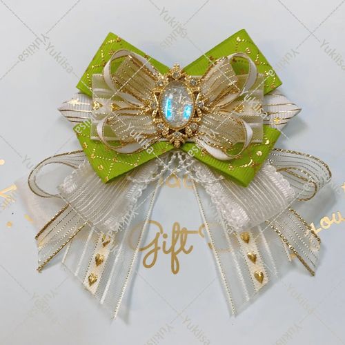 Noeud Papillon En Biscuits De Luxe Pour Femmes,Broche,Robe De Mode Lolita Cosplay,Col De Chemise,Fleurs,Bijoux Faits À La Main