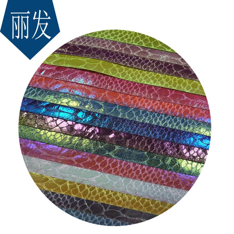 Motif De Python Explosif Matriau Spcial Cuir Mtal Petit M... - 2