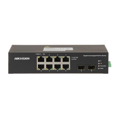 Switch PoE 8 ports DS-3T0510HP-E/HS