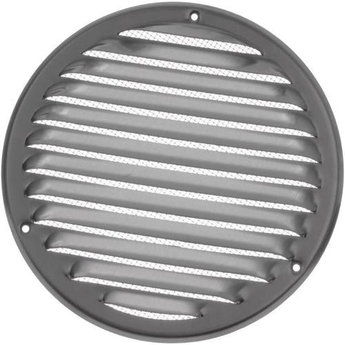 Ø 160mm Grille de Ventilation avec Moustiquaire - Grilles d'aération en Métal - Acier Inoxydable