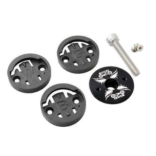 Housse De Bol Pour Ordinateur De Vélo De Route De Montagne Wahoo Garmin Bairui Teng Support Ordinateur Base Fixe, Noir