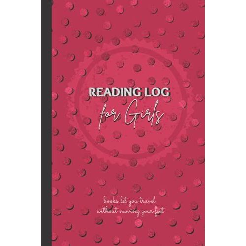 Reading Log, Sparkly Ruby Design | Book Log For Kids, Reading Journal, Gift For Book Lover, Summer Reading, Book Club, 100 Books List