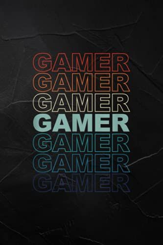 Room Grid Notebook Gamer Vintage Retro Gamers Video Games Gaming Vi...