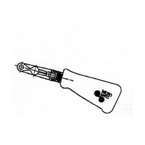 Poignée ERGO noire, avec logo, pour fermeture de fût (Hiwi et Micro Matic)