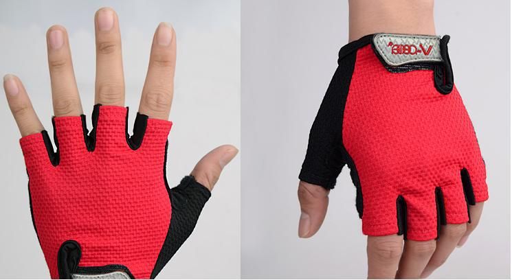 Gants Demi-Doigts Tour De France/Gants De Vlo/Demi-Gants D'...