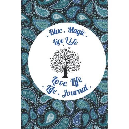 Blue Magic Journal (Diary, Notebook): 100 Page Journal. Beautiful Art Design.
