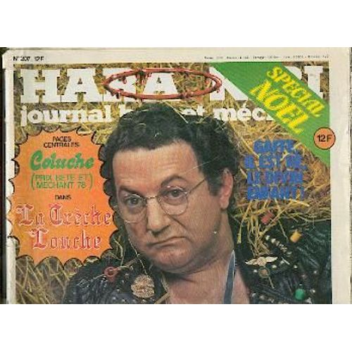 Hara Kiri Journal Bete Et Mechant N° 207 : Coluche Dans La Creche Louche