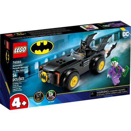 Lego Dc Comics - La Poursuite Du Joker En Batmobile - 76264