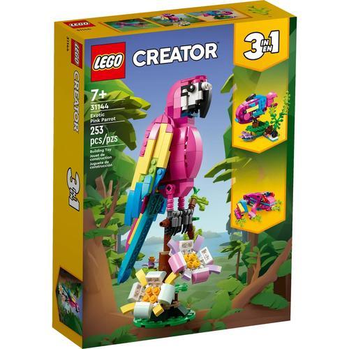 Lego Creator - Le Perroquet Exotique Rose - 31144