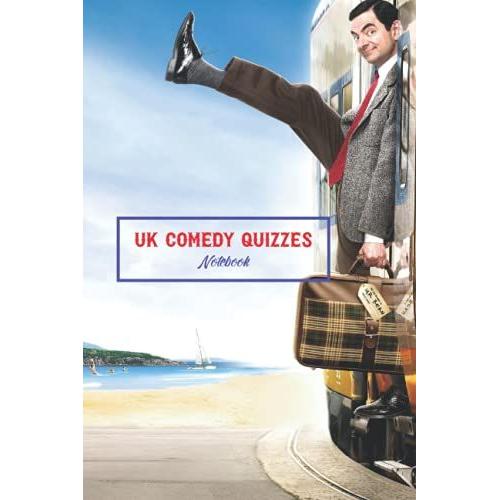 Uk Comedy Quizzes Notebook: Notebook|Journal| Diary/ Lined - Size 6x9 Inches 100 Pages