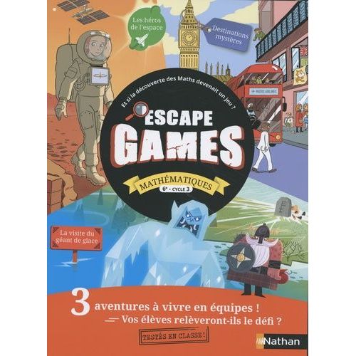 Mathématiques 6e Escape Games