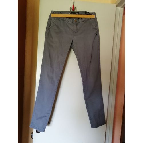 Pantalon Scotch & Soda 97% Coton,3% Élasthanne 26/30 Taille À Plat 38 Cm