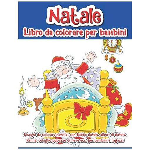 Pagina da colorare con renna e pupazzo di neve