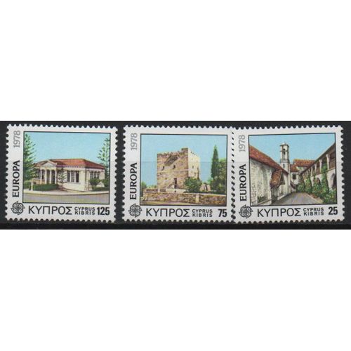 Chypre Timbres Europa 1978