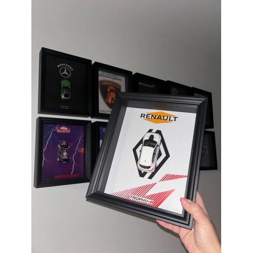 Cadre voiture Renault Megane 4 RS TROPHY-R échelle 1/43