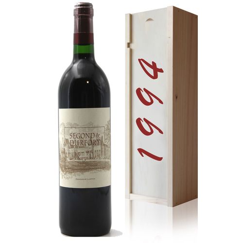 Coffret Segond De Durfort 1994 Margaux - 75cl